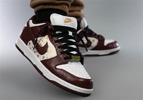 nike sb dunk low supreme barkroot brown|barkroot brown supreme.